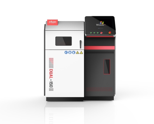 500W DML 3D 프린터 치아 듀얼 섬유 레이저 금속 인쇄 장비