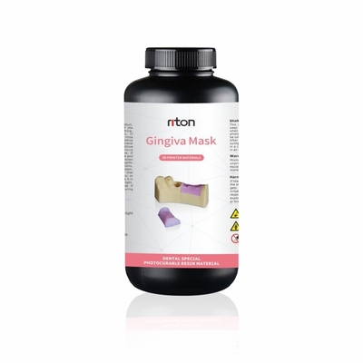 치아 모델 3d 프린터 ASTM D2240을 위한 잇몸 핑크색 수지